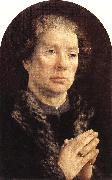 GOSSAERT, Jan (Mabuse) Diptych of Jean Carondelet (left wing) dg oil